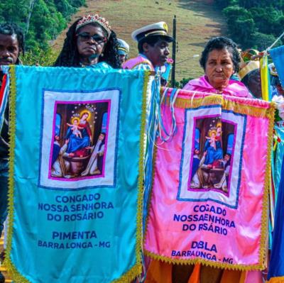 Prefeitura Municipal apoiou a realização da Festa do Congado do Pimenta.
