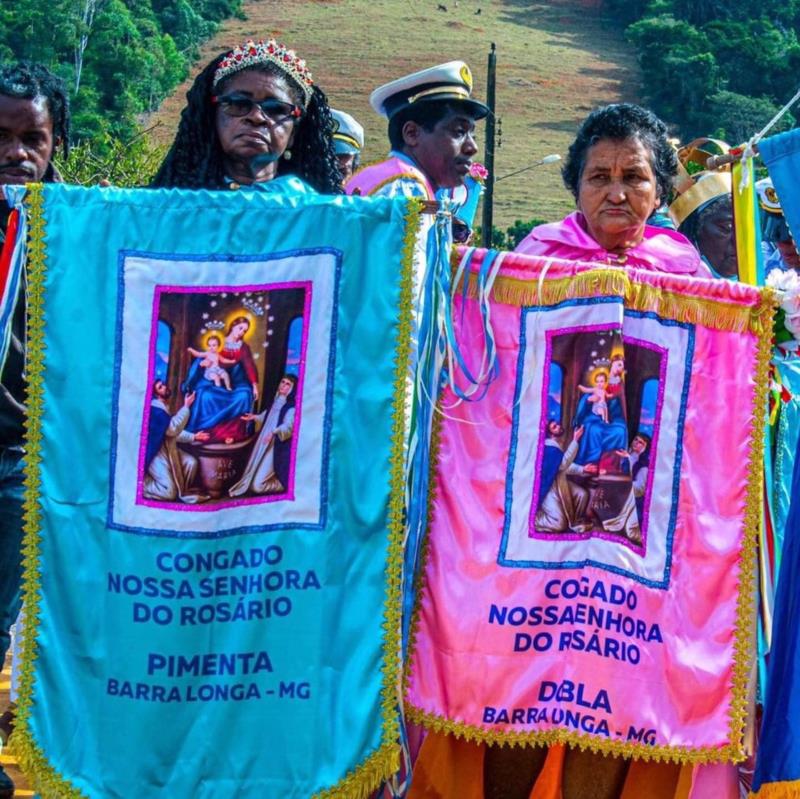 Prefeitura Municipal apoiou a realização da Festa do Congado do Pimenta.