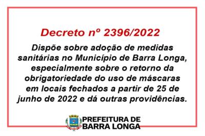 Decreto nº 2396/2022