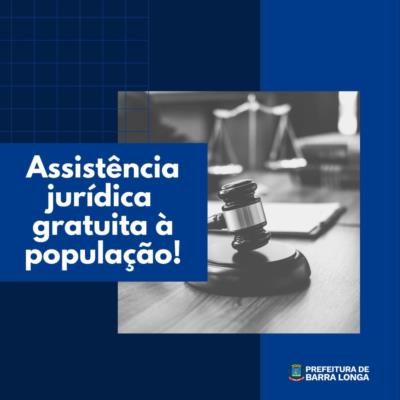 Assistência jurídica gratuita á população!