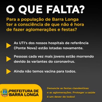 O QUE FALTA?