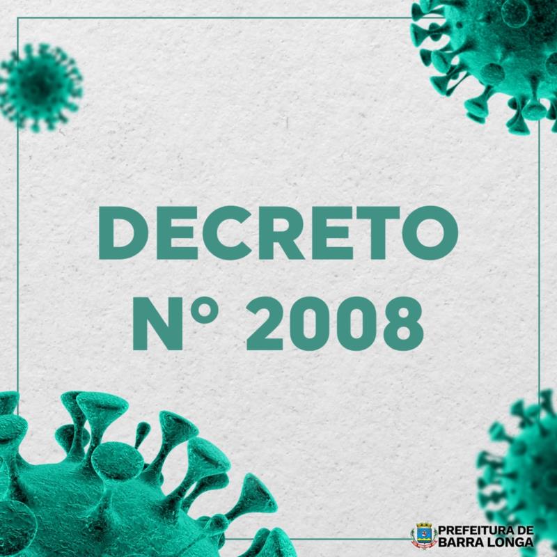 Decreto Municipal n°2008/2021