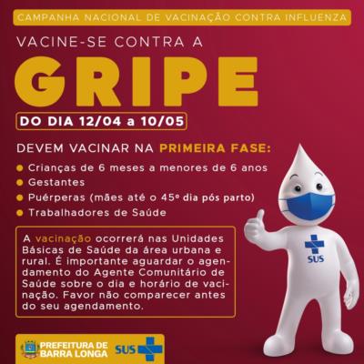 Campanha Nacional de Vacinação contra influenza