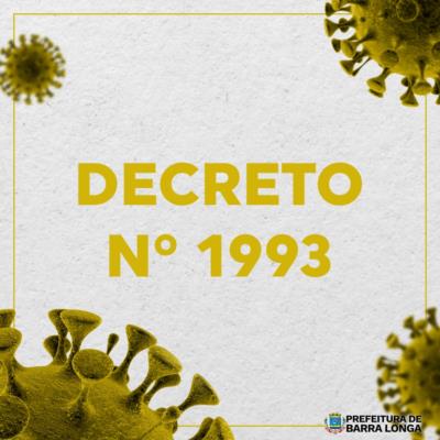 Decreto Municipal n°1993/2021