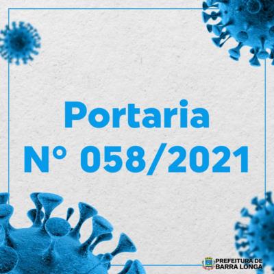 Portaria N°058/2021