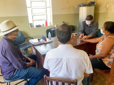 Prefeito de Barra Longa se reúne com dois órgãos públicos da cidade de Funilândia