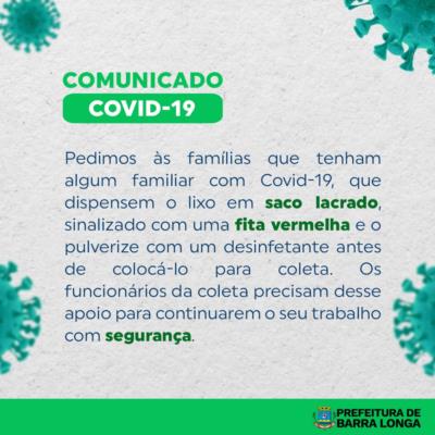 Comunicado Covid-19