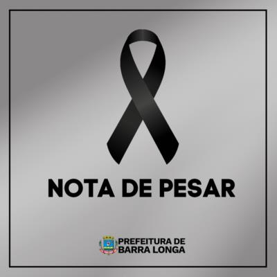 NOTA DE PESAR
