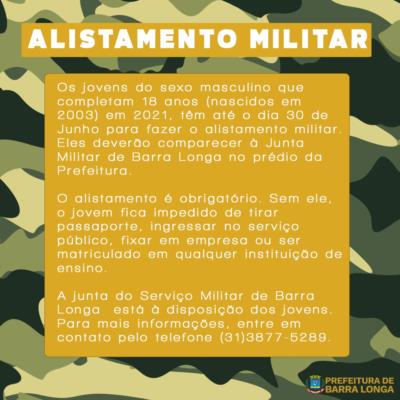 Alistamento Militar