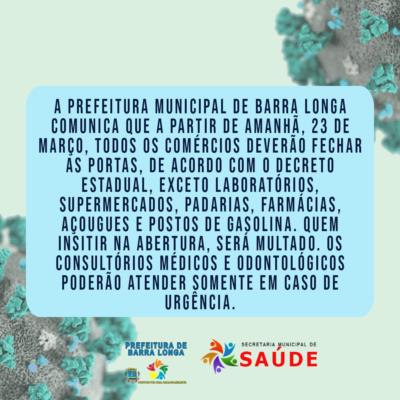 ATENÇÃO COMERCIANTES E POPULAÇÃO EM GERAL!!