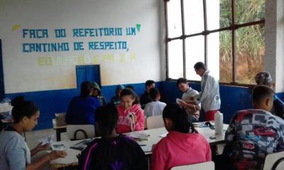 Alunos do SCFV recebem oficinas variadas