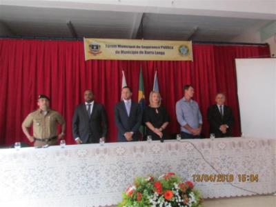 1° Fórum Municipal de Segurança Pública do Município de Barra Longa