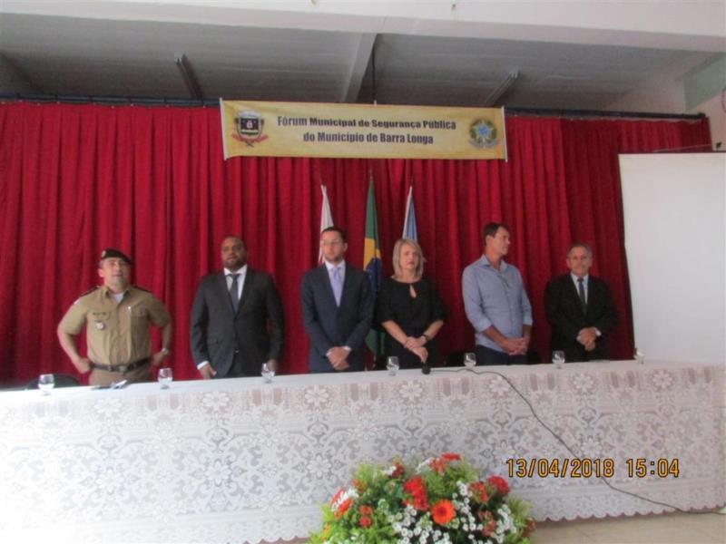 1° Fórum Municipal de Segurança Pública do Município de Barra Longa