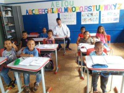 Programa saúde na escola da prefeitura, realiza palestras educativas