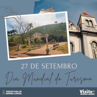 Dia Mundial do Turismo - 27 de Setembro.