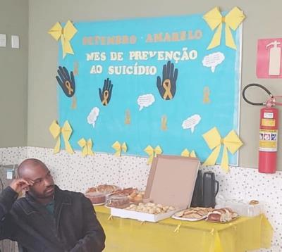 Secretaria Municipal de Saúde realiza palestra em alusão ao Setembro Amarelo, Mês de Conscientização sobre Transtornos Mentais e Prevenção ao Suicídio.
