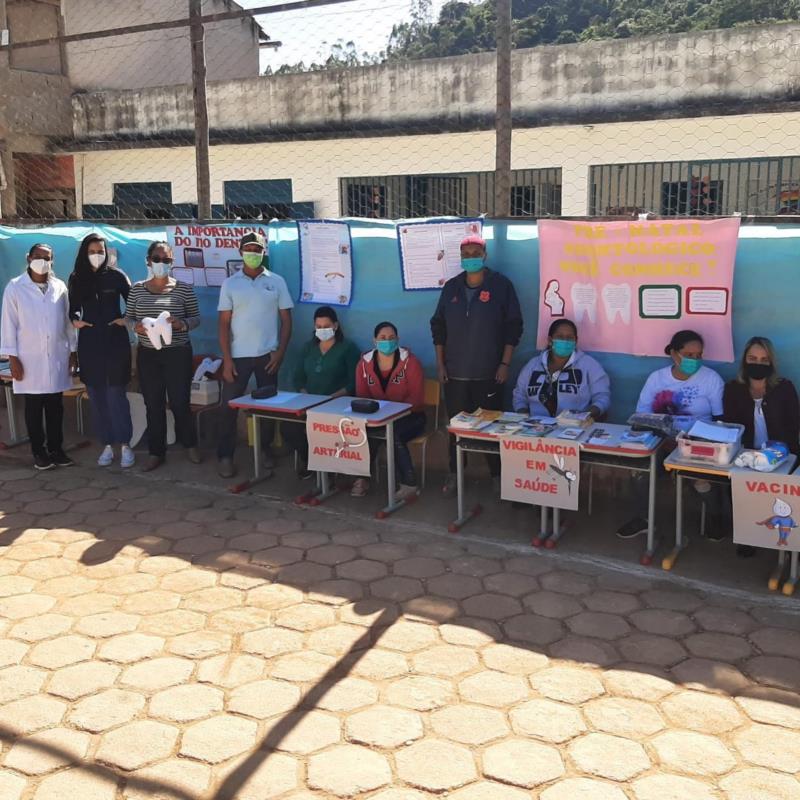 Secretaria Municipal de Saúde realiza Feira da Saúde na Comunidade do Dobla.